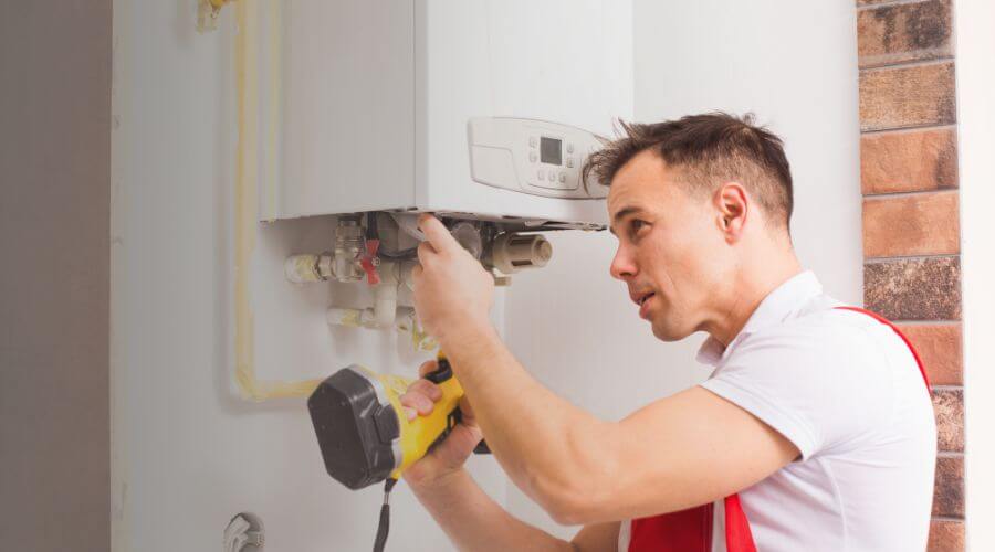 Local tankless water heater installation in Hustle, VA